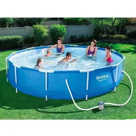 BESTWAY Frame Pool 366 x 76 cm inkl. Filterpumpe