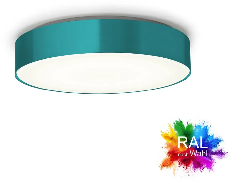 Frisch-Licht Dekorring für LED Wand-/Deckenleuchte PREMIUM | ECO, Ø58,2cm, zylindrisch, direkt, RAL nach Wahl FL-DRZD7540