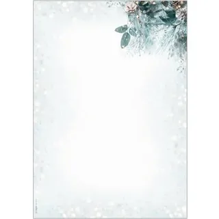 Weihnachtspapier A4 90g 100 Blatt Eucalyptus magic