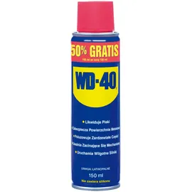 WD-40 Multifunktionspräparat 150ml - Rostschutz, Feuchtigkeitsverdrängung, Schmierung - Synthetisch - 150ml