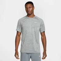 Nike stride kurzarm trikot grau herren - XL