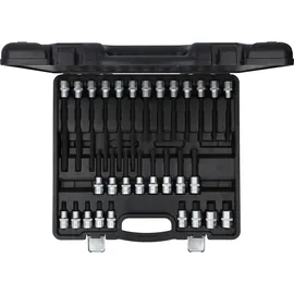 KS Tools 1/2 Bit-Stecknuss-Satz für Innensechskant-Schrauben 30-tlg.