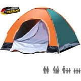 Leichtes 2 Personen Pop-up Zelt Wasserdicht Camping Strand Outdoor Kuppelzelt