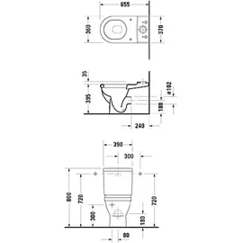 Duravit Starck 3 (0128090000)