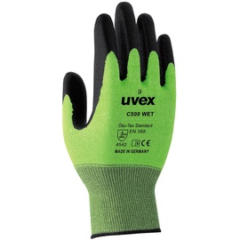 Uvex C500 wet 6049209 Schnittschutzhandschuh Größe (Handschuhe): 9 EN 388, EN 407 1 Paar