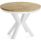 WFL GROUP Clara Ø 120 cm braun