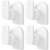 goobay 49392, - Lautsprecher, Wandhalterung, 4er Set, max. 3,5 kg, weiß