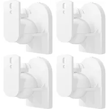 goobay 49392, - Lautsprecher, Wandhalterung, 4er Set, max. 3,5 kg, weiß