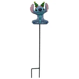 Disney Gartenstecker Stitch 38 cm Blau