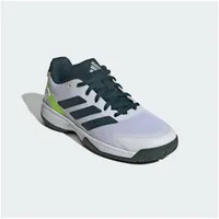 Adidas Tennisschuhe Ubersonic Allcourt 2025 weiss/dunkelgrün Kinder