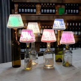 REV Ritter LED Flaschenleuchte mit Akku transparent IP54