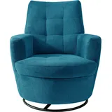 Alina Drehsessel »Yuri« mit Dreh und Wippfunktion, passend zu Hocker Yuri blau