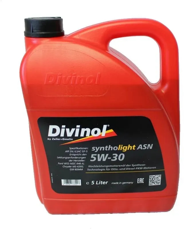 Divinol Syntholight ASN 5W-30, 5 Liter
