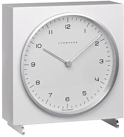 Junghans Tischuhr Tischuhr Quarz 363221000 - weiß