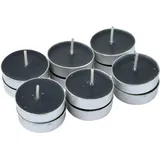 Homea Teelichter 12 St. schwarz