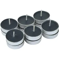 Homea Teelichter 12 St. schwarz