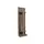 Massivmoebel24 Wandgarderobe Sheesham 55 x 200 x 35 cm Grau