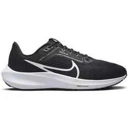 NIKE Damen Laufschuhe W AIR ZOOM PEGASUS 40, BLACK/WHITE-IRON GREY, 40