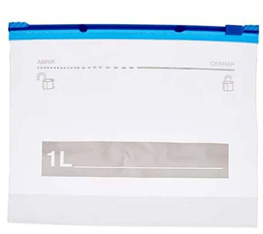 San Ignacio LEKNES - 20 Mehrzweckbeutel mit Reißverschluss 1L