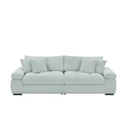 Big Sofa  Hella ¦ blau ¦ Maße (cm): B: 262 H: 96 T: 140