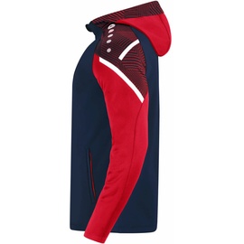 Jako Herren Kapuzenjacke Performance Marine/Rot, S