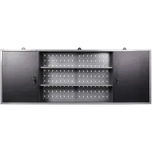 Ondis24 Werkstattschrank Metall 160 x 60 x 20 cm anthrazit/grau