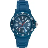 NEO watch Armbanduhr Kunststoff Cobalt Blue Nice-1 - N1-011