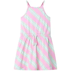 Kinderkleid mit Kordelzug Ärmellos Rosa 128