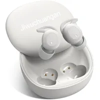 Jiwuchuangan L29 Schlaf Kopfhörer, Bluetooth Kopfhörer in Ear mit Geräuschisolierung, Mini Kabellos Schlaf-Ohrhörer mit Mikrofon und Lautstärkeregler, Unsichtbare Earbuds für Seitenschläfer (L29)