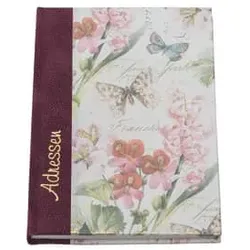 Adressbuch A6 Blumenzauber GAPYRUS 75417