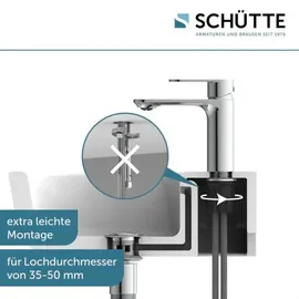Schütte MONTANA Waschtischarmatur Chrom