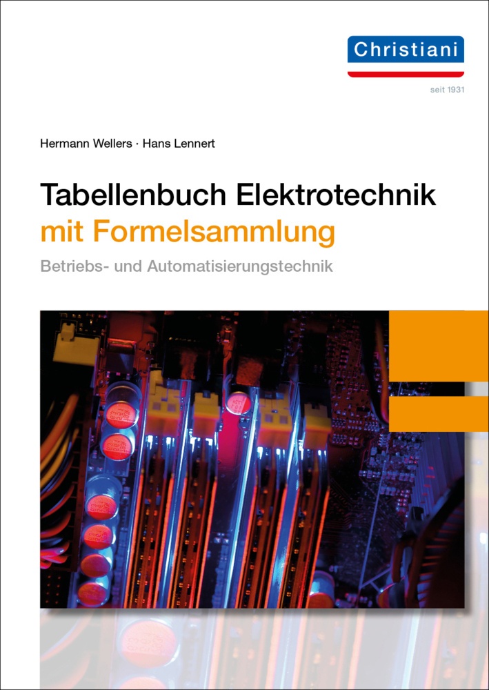 Tabellenbuch Elektrotechnik - Hans Lennert  Hermann Wellers  Gebunden