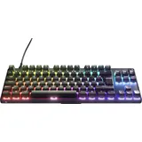 SteelSeries Apex 9 TKL - Mechanische Gaming-Tastatur - Optische Switches - 2-Punkt-Betätigung - Esports-Formfaktor ohne Tenkey - Hotswap- fähige Switches - Französisches (AZERTY) Layout