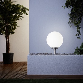 Brilliant smart LED Außenleuchte Thore weiß Ø 40 cm