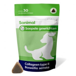 Sanimal Soepele gewrichten met boswellia voor de hond  90 g