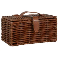 UNUS GARDEN Fahrradkorb Korb in weidenoptik Fahrradkorb KLEIN für vorne (Braun 11x22x13cm (HxBxT), für Handy, Portemonnaie oder Sonnenbrille braun
