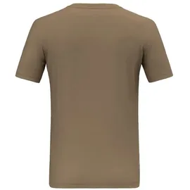 Salewa Eagle Minilogo Merino Kurzarm-t-shirt - Quicksand - 2XL
