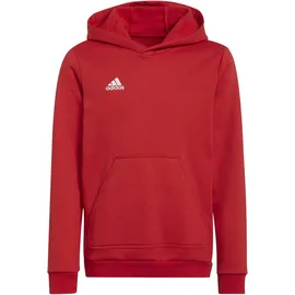 adidas Entrada 22 Sweat Hoodie Kinder Kapuzenpullover - rot 140
