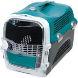 Catit Cabrio Transportbox 51 x 33 x 35 cm Türkis/Grau