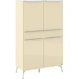 Set One by Musterring Highboard 92 x 155 x 42 cm Braun
