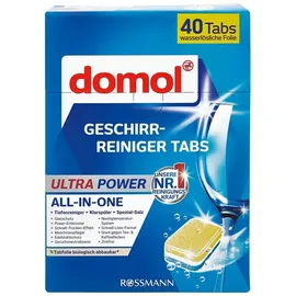 domol Geschirr-Reiniger Tabs Ultra Power 40 St.