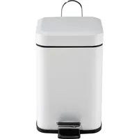 Hti-Living Abfalleimer mit Soft-Close Deckel Eckig 3 Liter Jannik