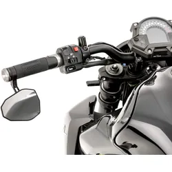 HIGHSIDER AKRON Lenkergriffgummi, 7/8 Zoll (22,2 mm), 132 mm, titan, silber