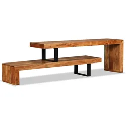 vidaXL TV-Schrank Massivholz Akazie