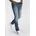 Stretch-Jeans Herren Gr 38 Länge 34 blau blau used 34 Obermaterial 82 Baumwolle 16 Polyester 2 Elasthan Basic normal lang Jeans