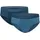 CAMANO Slip comfort 2er Pack mit elastischem Logobund blau - L