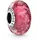 Pandora Welliges Pink Muranoglas Silber 798872C00