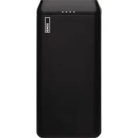 EMOS ALPHA2 Powerbank 20000mAh mit Passthrough, Ausgang 2x USB, 1x USB-C; Eingang 1x micro USB, 1x USB-C, inkl. USB-C Kabel, B0527B - schwarz