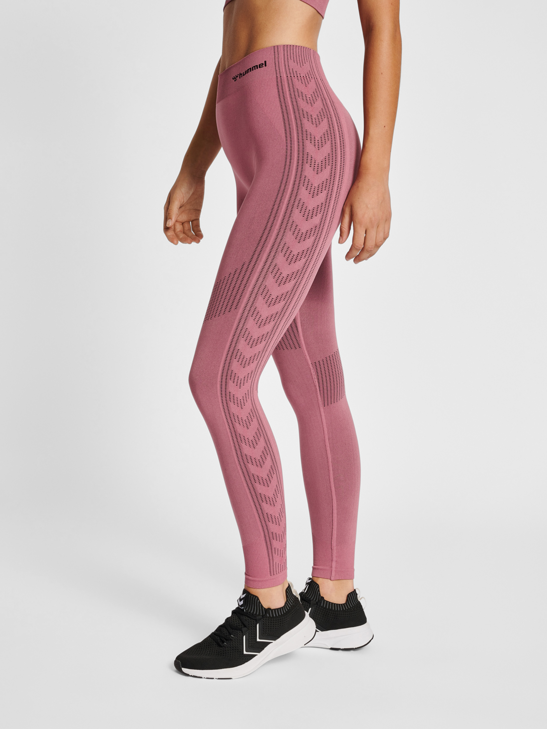 Hmlmt Shaping Seamless MW Tights - Rosa - M