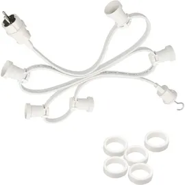 SPICELITE LED-Lichterkette spritzwassergeschützt 50 m Weiß